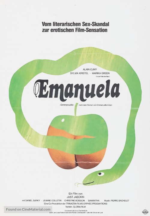 Emmanuelle - German Movie Poster