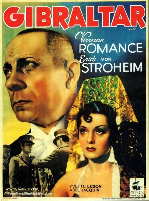 Gibraltar - Belgian Movie Poster