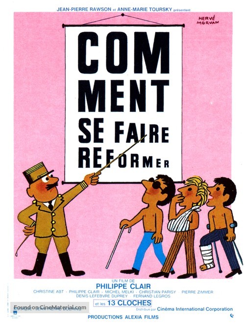 Comment se faire r&eacute;former - French Movie Poster