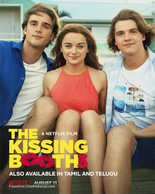 The Kissing Booth 3 - Indian Movie Poster