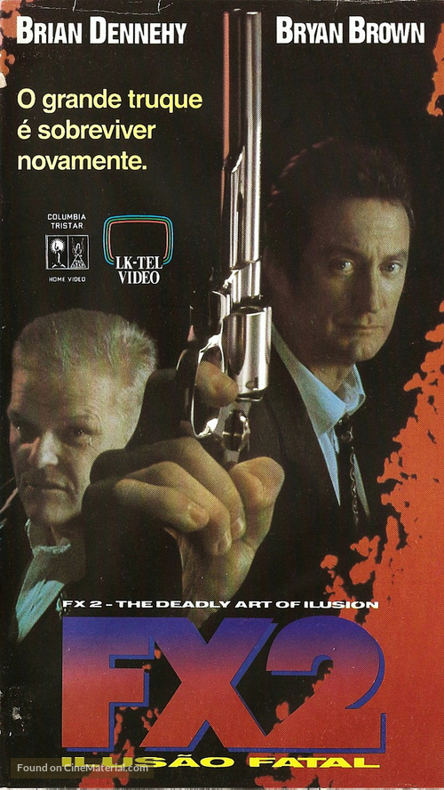 F/X2 - Brazilian VHS movie cover