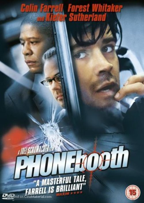 Phone Booth - British DVD movie cover