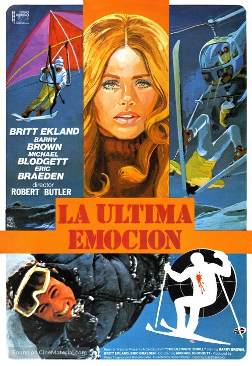 The Ultimate Thrill - Spanish Movie Poster