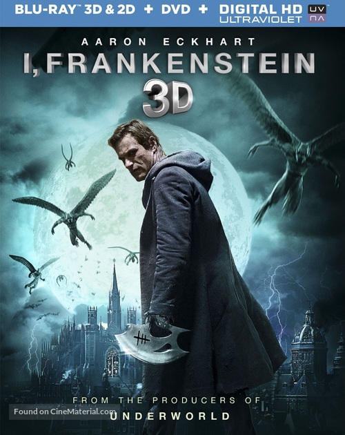 I, Frankenstein - Blu-Ray movie cover