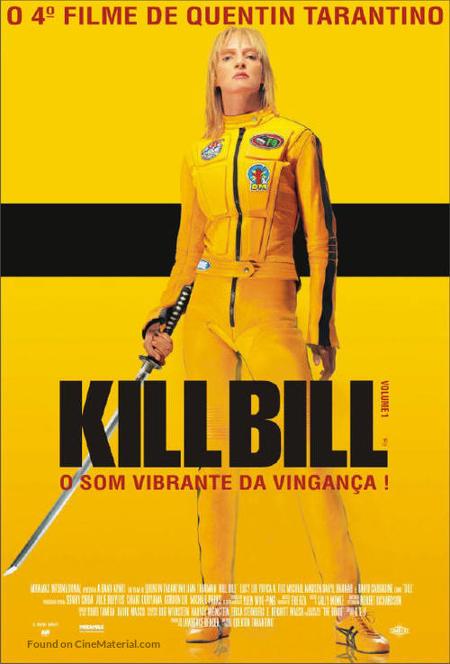 Kill Bill: Vol. 1 - Brazilian Movie Poster