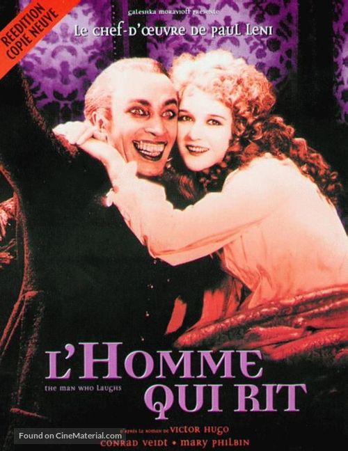 The Man Who Laughs - French poster