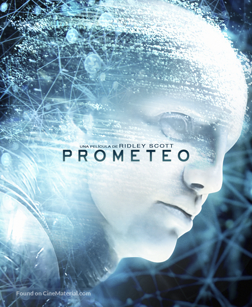 Prometheus - Mexican Blu-Ray movie cover