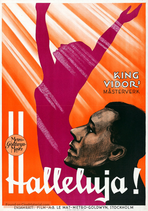 Hallelujah - Swedish Movie Poster