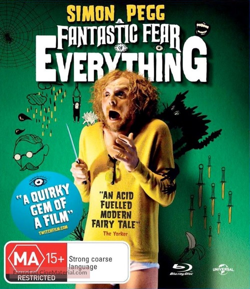 A Fantastic Fear of Everything - Australian Blu-Ray movie cover