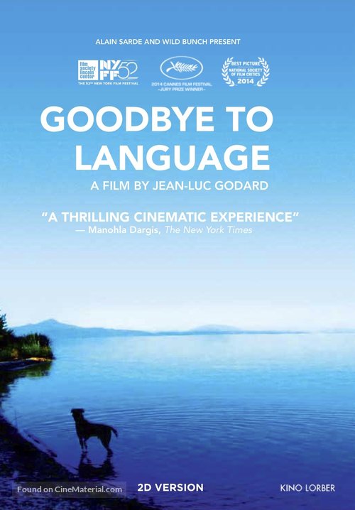 Adieu au langage - DVD movie cover