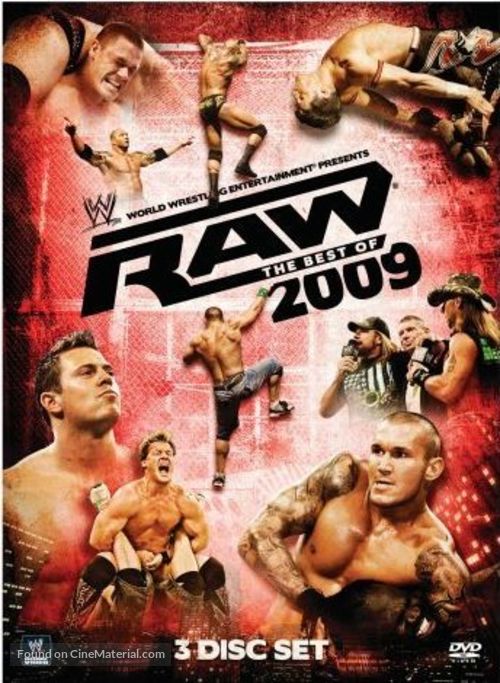 WWE: The Best of RAW 2009 - DVD movie cover