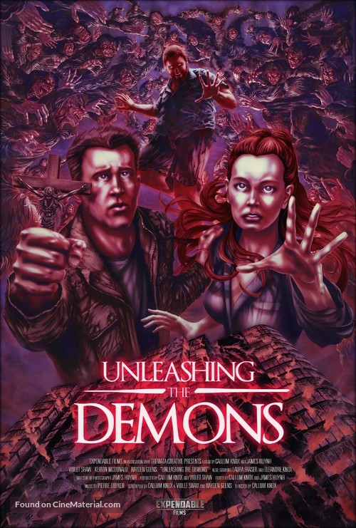 Unleashing the Demons - Australian Movie Poster