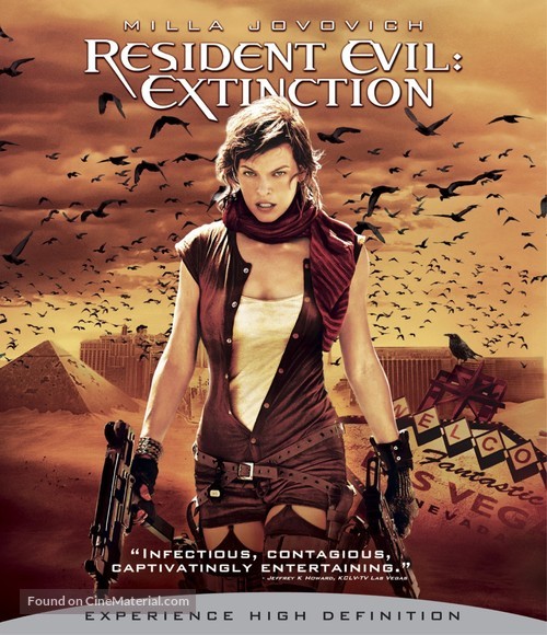 Resident Evil: Extinction - Movie Cover