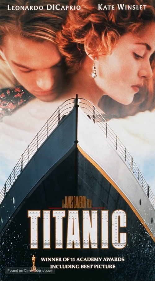 Titanic - VHS movie cover