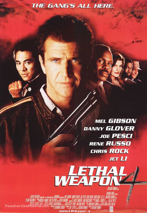 Lethal Weapon 4 - Movie Poster