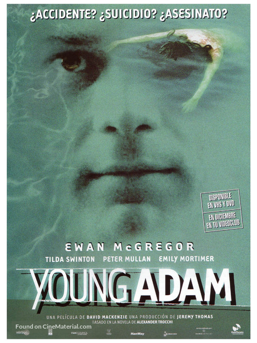 Young Adam - Spanish Movie Poster