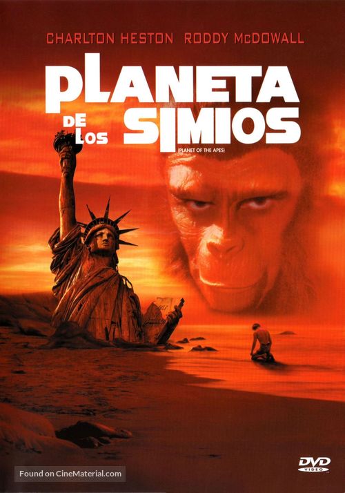 Planet of the Apes - Spanish Movie Cover