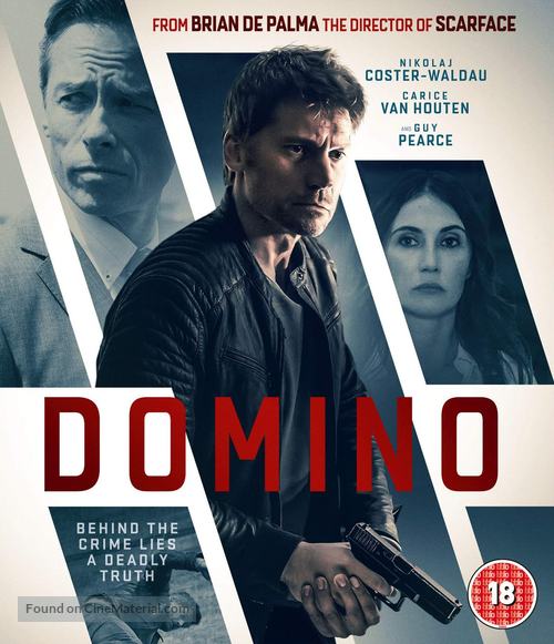 Domino - British Blu-Ray movie cover