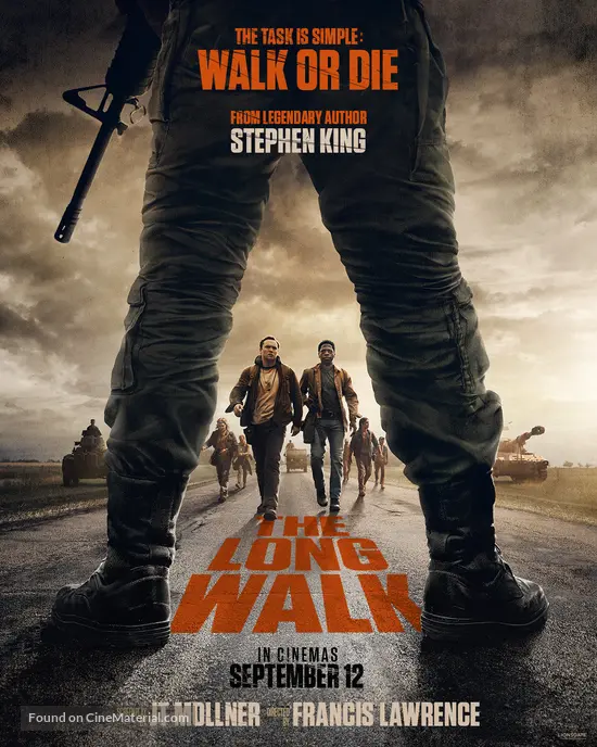 The Long Walk - British Movie Poster