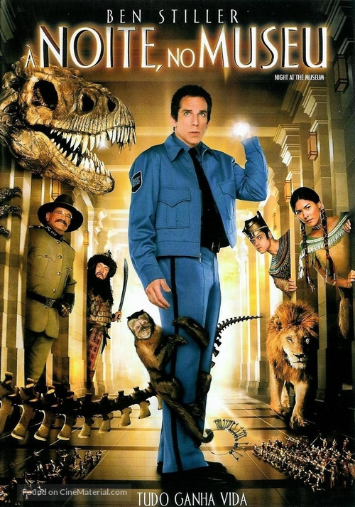 Night at the Museum - Portuguese Movie Cover