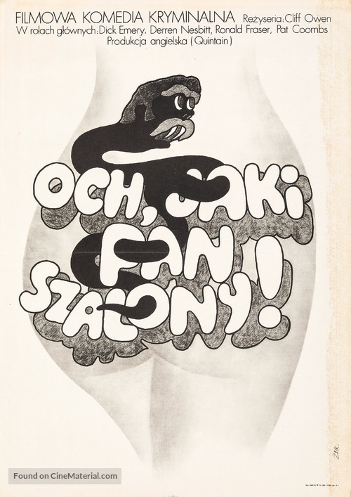 Ooh... You Are Awful - Polish Movie Poster