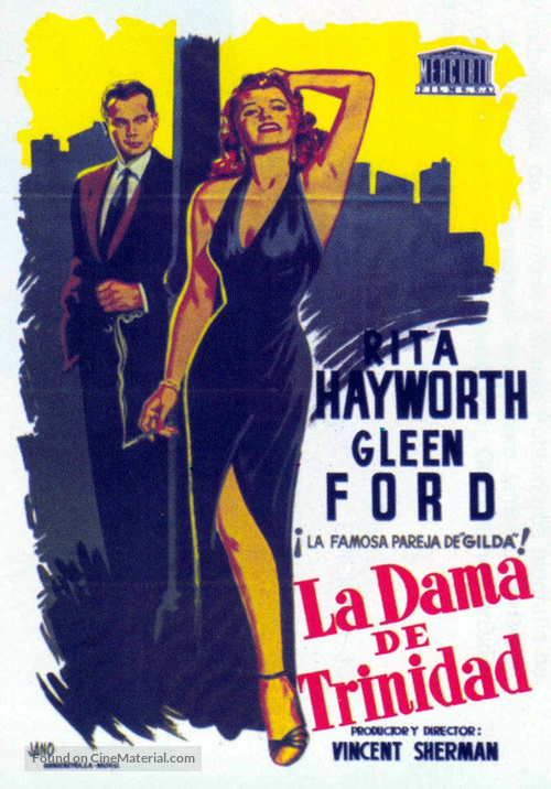 Affair in Trinidad - Spanish Movie Poster