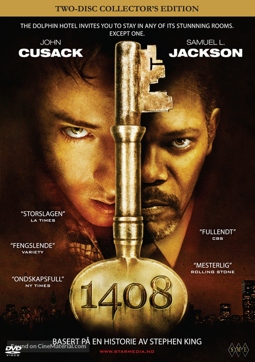 1408 - Norwegian DVD movie cover