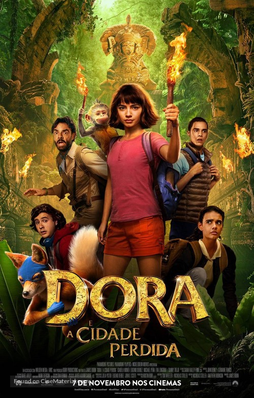 Dora and the Lost City of Gold - Brazilian Movie Poster