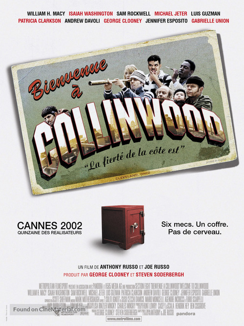 Welcome To Collinwood - French Movie Poster