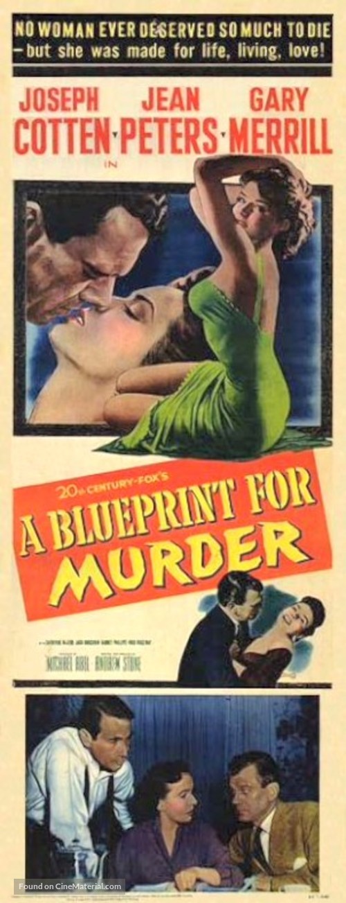 A Blueprint for Murder - Movie Poster