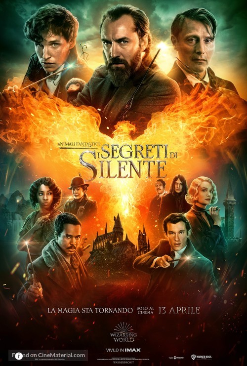 Fantastic Beasts: The Secrets of Dumbledore - Italian Movie Poster