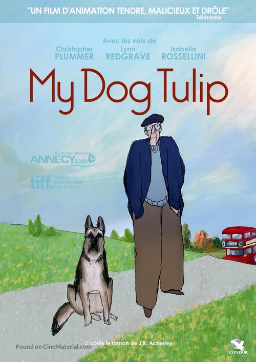 My Dog Tulip - French DVD movie cover