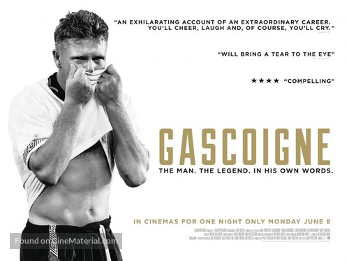 Gascoigne - British Movie Poster