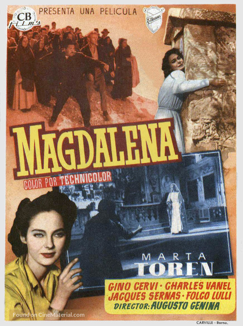 Maddalena - Spanish Movie Poster