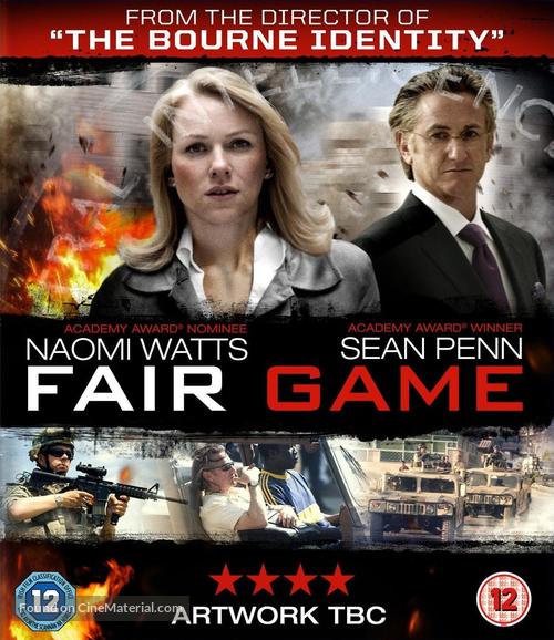 Fair Game - British Blu-Ray movie cover