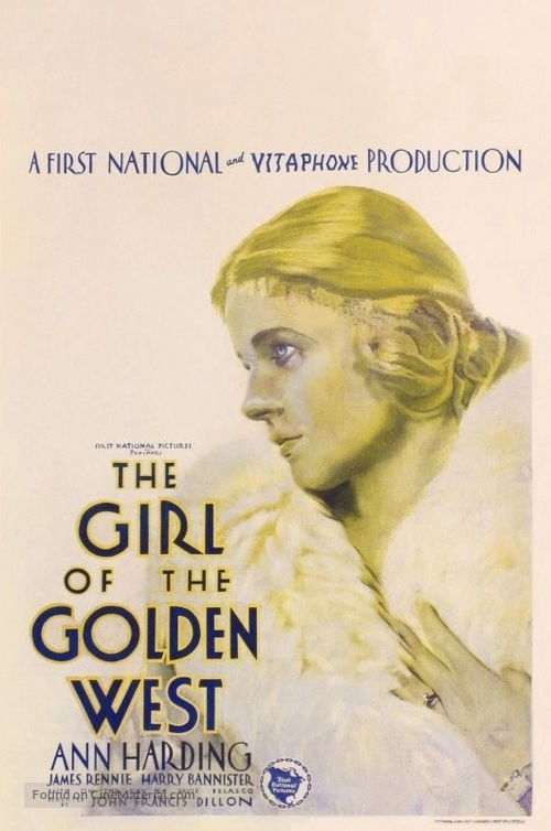 The Girl of the Golden West - Movie Poster