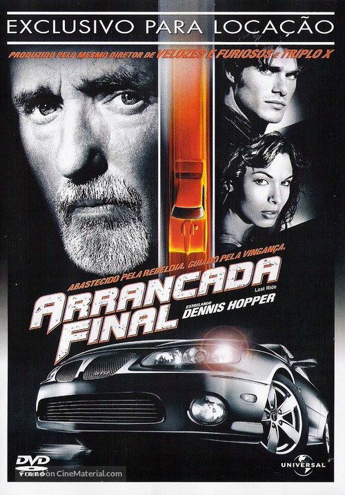 The Last Ride - Brazilian DVD movie cover