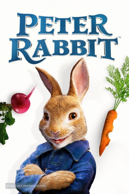 Peter Rabbit - British Movie Cover