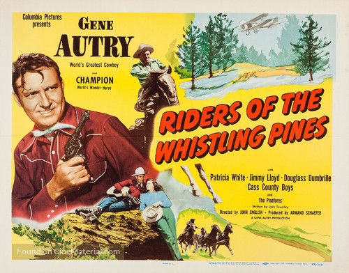 Riders of the Whistling Pines - Movie Poster