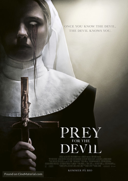 Prey for the Devil - Swedish Movie Poster