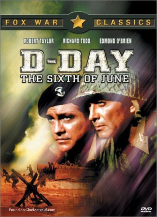 D-Day the Sixth of June - DVD movie cover