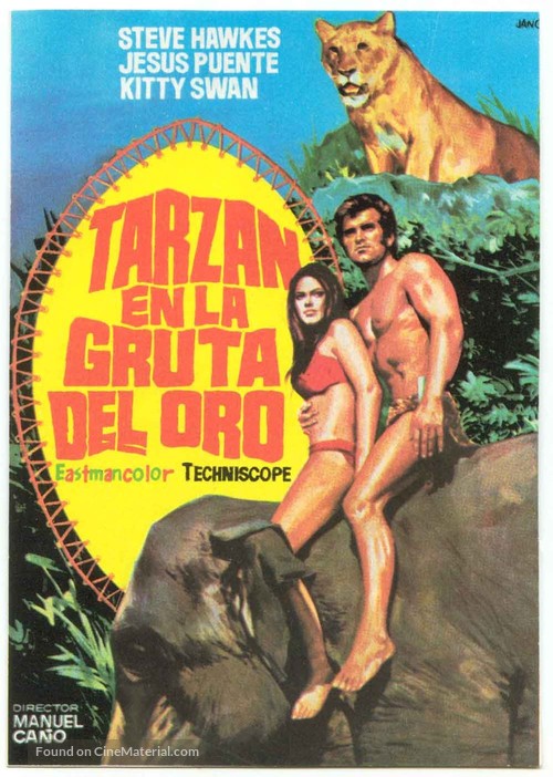 Tarz&aacute;n en la gruta del oro - Spanish Movie Poster