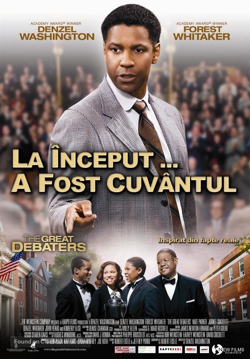 The Great Debaters - Romanian Movie Poster