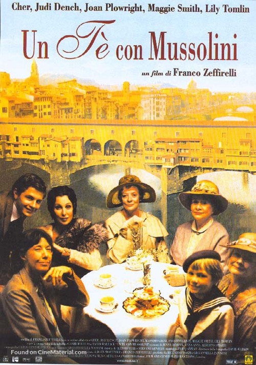 Tea with Mussolini - Italian Movie Poster