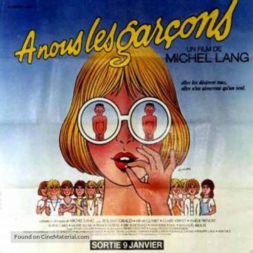 &Agrave; nous les gar&ccedil;ons - French Movie Poster
