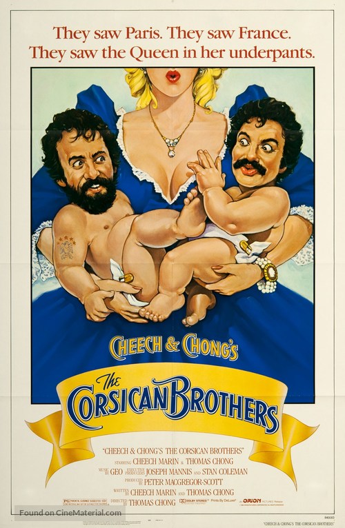 Cheech &amp; Chong&#039;s The Corsican Brothers - Movie Poster