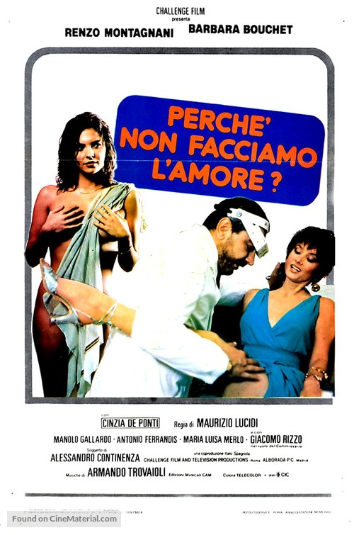 Perche&#039; non facciamo l&#039;amore? - Italian Movie Poster