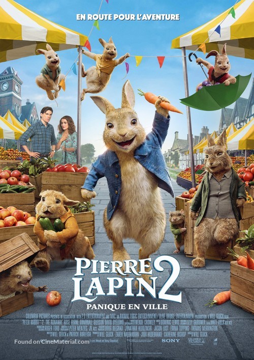 Peter Rabbit 2: The Runaway - Swiss Movie Poster