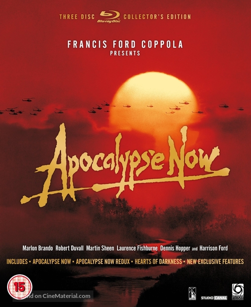 Apocalypse Now - British Blu-Ray movie cover