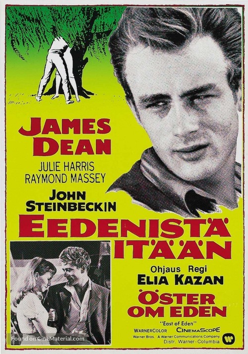 East of Eden - Finnish Movie Poster